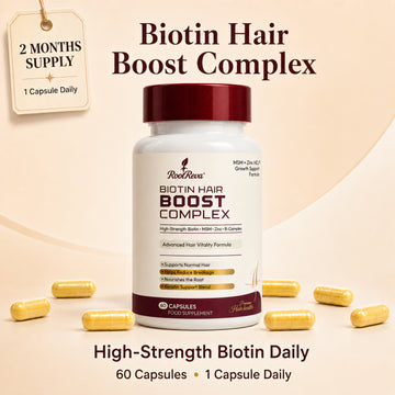 Calm daily hair supplement routine