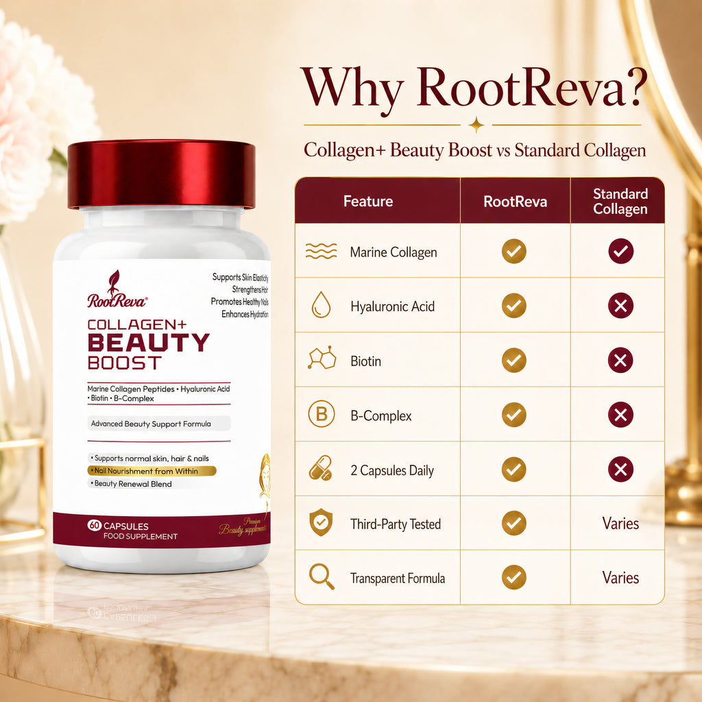 Collagen+ Beauty Boost compared with standard collagen supplements